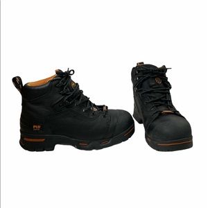 Timberland PRO Boots Mens Black Steel Toe Work